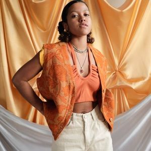 Vintage Orange Vest!